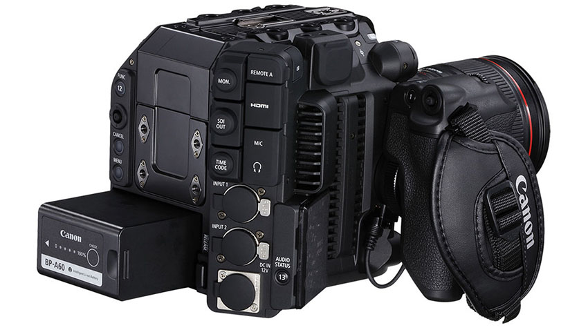 Canon EOS C300 Mark III Cinema Camera Rear