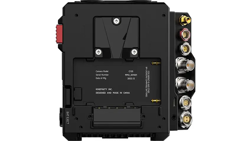 Kinefinity MAVO mark2 S35 Cinema Camera Back