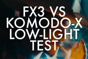 RED KOMODO-X vs Sony FX3 Low-Light Test