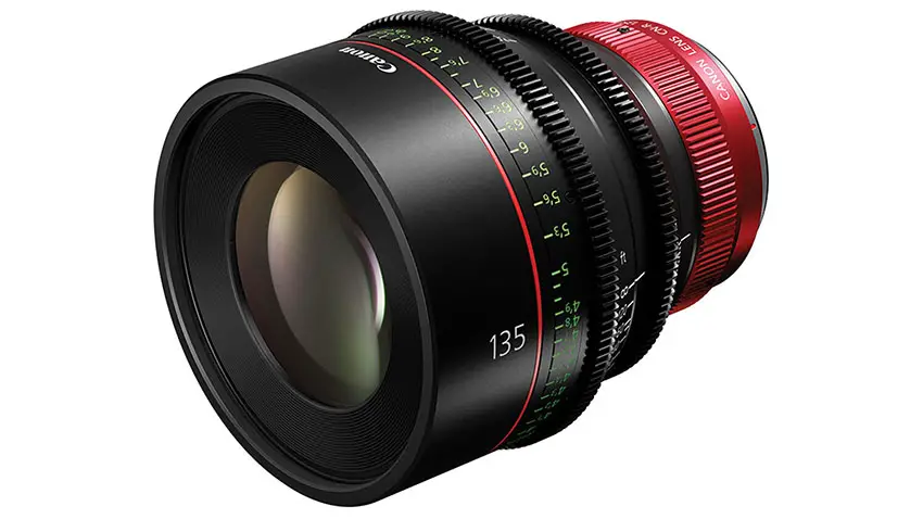 Canon CN-R 135mm T2.2 L F Cinema Prime Lens