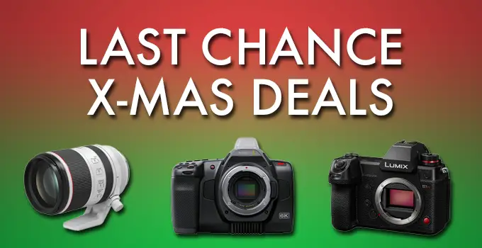 Best X-Mas Deals for Filmmakers