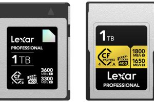 Lexar Announces Faster CFExpress 4.0 Media Cards